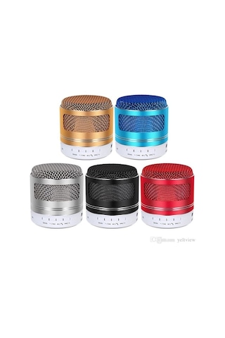 Mini Mikrofonlu Bluetooth Kablosuz Hoparlör