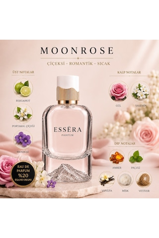 Essera Parfüm Moonrose Kadın Parfüm EDP 50 ML
