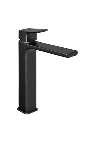 Eca Tiera 102188002C1 Yüksek Tip Lavabo Bataryası Mat Siyah