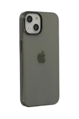 İphone 14 Plus Kılıf Pc Sert Şeffaf Kapak - Siyah 50900419
