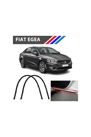 Nvr Fiat Egea Sedan Ön Kapı Çerçeve Altı Sızdırmazlık Fitili 2 Adetli Set