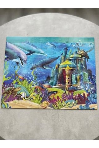 "kayıp Şehir" Puzzle 150 Parça Eğlenceli Su Altı Dünyası