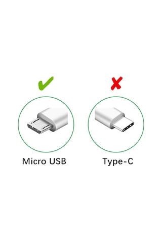 Akfa Samsung Uyumlu Galaxy Model Cep Telefonu Micro Mah Usb Hızlı Şarj Cihazı Kablosu 25cm