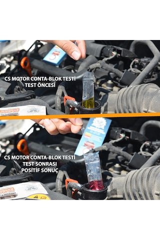 Cs Motor Aşınma ve Conta Kaçak Testi 2'li Paket