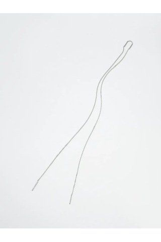 Vladlena Uzun Gümüş Renkli 925 Platin Kaplama Mono Küpe Tekli 377439933 Diğer