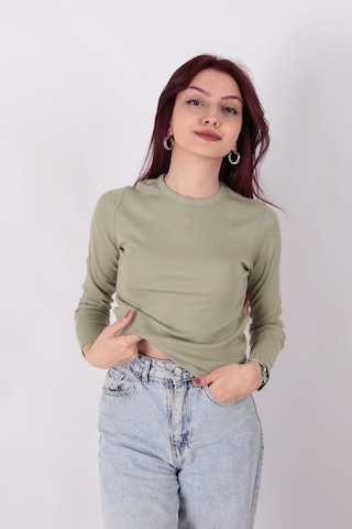 Busem W0010820 Kadın Bluz Su Yeşil