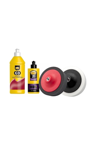 Farecla Hediyeli G3 Pasta 500ml + G3 Wax Cila 250ml + 1 Adet Sünger Hediye Açıklamaya Bknz.
