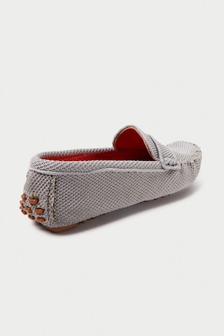 Mubiano Summer Kadın Triko Gri Babet & Loafer -mstb2020-gr Gri