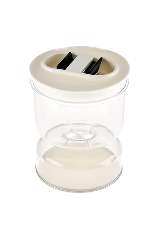 Dianziye Mutfak İçin Kuru-nemli Ayırıcı Turşu Kavanozu, Filtreli Kapağı Ve Ters Çevrilebilir Fonksiyonu İle Gıda Saklama Kabı Şeffaf