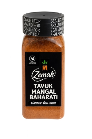 Zemak Tavuk Mangal Baharatı 175 G %100 Glutensiz Yoğun Aroma Özel Mangal Karışımı