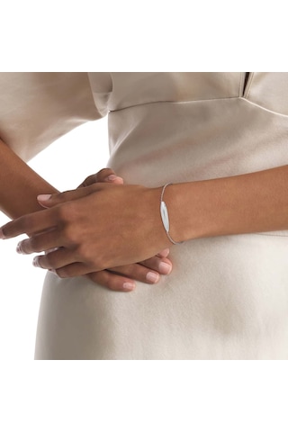 Calvin Klein Ckj35000823 Kadın Bileklik Metalik Gri