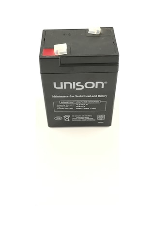 4V 6 Amper Unıson Kuru Akü N11.194
