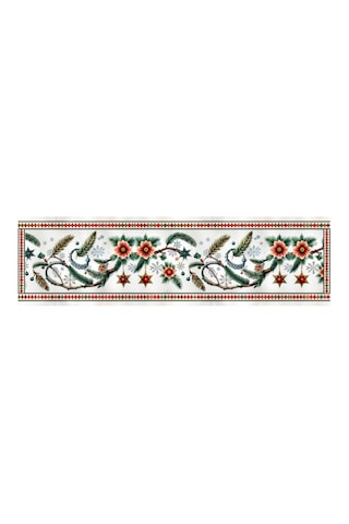 Yılbaşı Temalı Dijital Baskılı Runner Örtüsü Christmas 40x140 Cm Yılbası6