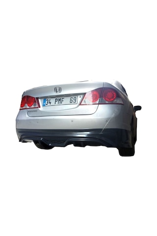 Honda Civic Fd6 (2006-2011) Custom Arka Tampon Eki - Difüzör (pla