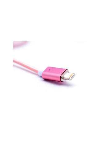 Gold Metal Manyetic Uçlu Lightning Usb Kablo