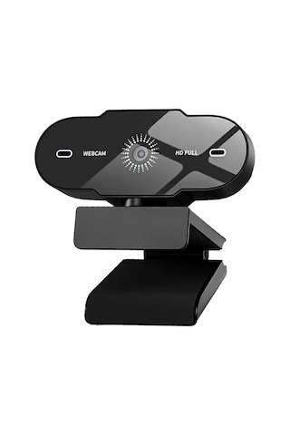 Microcase 1080p 360 Dönerli Mandal Kıskaçlı Full Hd Webcam Kamera Zr807 - Al5149