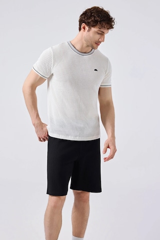 Ellesse Erkek T Shirt 6sm5046-of Beyaz