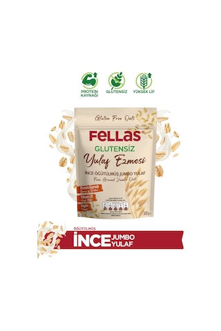 Fellas Glutensiz Yulaf Ezmesi 300 G