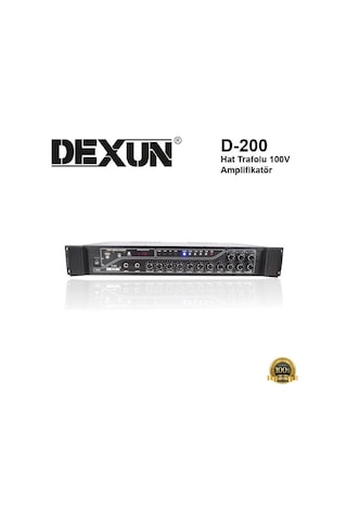 Dexun D-200 Hat Trafolu Amplifikatör