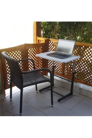 Depolife Notebook Sehpası Ayarlanabilir Egim ve Yükseklik Masa