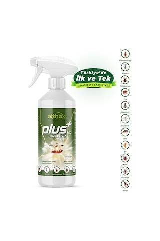 Oithox Plus Ul Böcek Pire Bit Tahta Kurusu Mite Hamam Böceği İlacı 500 ML
