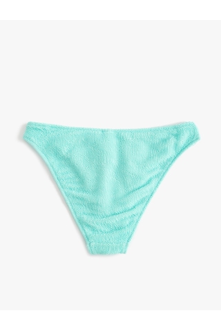 Koton Dokulu Bikini Altı Astarlı Turkuaz 4sak00068mm Turkuaz