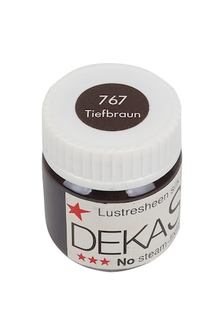 Deka 767 Silk 45Ml.İpek Boyası Cam Şişede Tiefbraun
