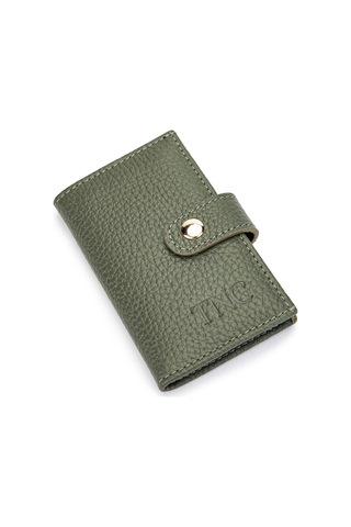 Tamer Tanca Unisex Hakiki Deri Haki Kartlık 1039 217 Krtlk Y24 Hakı Fltr Haki