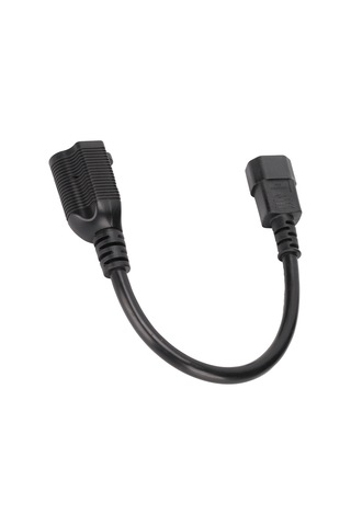 Vkemall Iec320 C14'den 5-15r/5-20r'ye Güç Dönüştürme Kablosu - Ul Sertifikalı, Isı Direnci Ve Dayanıklı Tabanlı Abd Standartı 125 250v