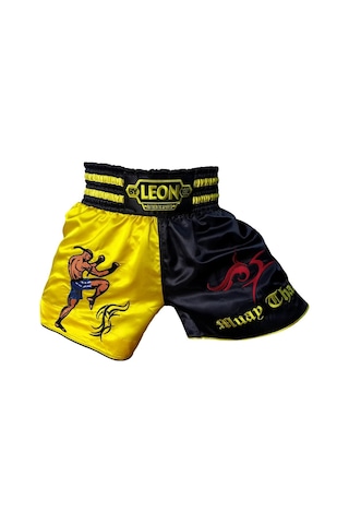 Kogam Leon Warrior Muay Thai Ve Kick Boks Şortu Profesyonel Boks Şortu