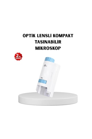 Led Işıklı Mikroskop 80x 200x Zoom Eğitici Bilim Seti Ve Taşınabilir - Lisinya Standart