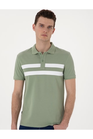 Pierre Cardin Erkek Çağla Tişört 50310154-vr016 Çağla