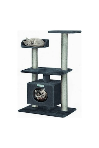 Turkuaz Pet TR-427 Newsculptor Katlı Kedi Tırmalama Evi 102 CM Turkuaz Pet TR-427 Newsculptor Katlı Kedi Tırmalama Evi 102 CM