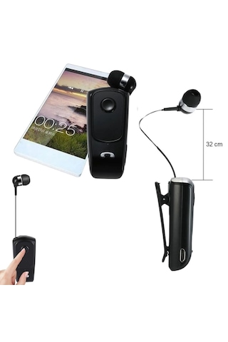 Telefon Bağlantılı Makaralı Kulaklıklı Bluetooth Kulaklık 5668