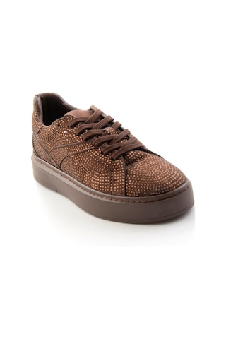 Bambi Kahve Kahve Süet Kadın Sneaker K01791072772