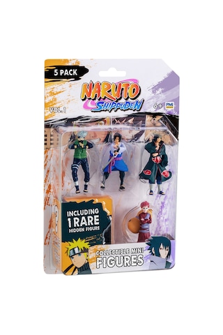 Naruto 5'li Koleksiyon Figür Seti Model 1