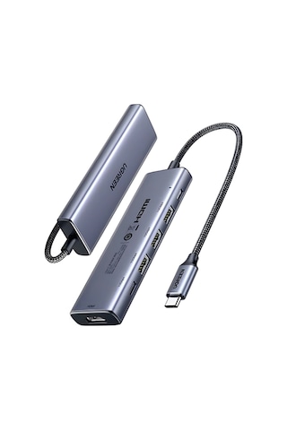 Ugreen 6-in-1 Usb-c 2xusb-a 3.2, 2xusb-c 3.2, Pd, 4k/2k Hdmı, 35999