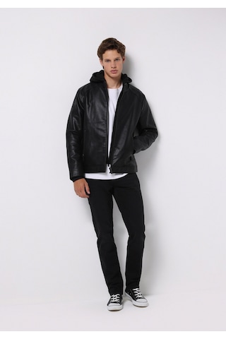 Colin's Colins Slim Fit Erkek Siyah Mont Pu Cl1076180 Q1.v1 Blk Siyah