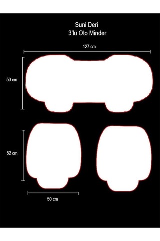 Bmw 3 Serisi G20 2018 Ve Sonrası Ön Ve Arka Takım Koltuk Minderi Kılıf Siyah Suni Deri Sarı Dikişli