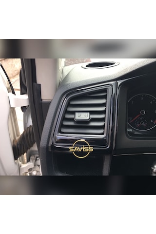 Volkswagen Transporter T7 Parlak Siyah Full Set,Torpido Maun Kaplama (Pianoblack)