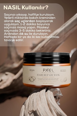 Lexroo Onarıcı Saç Maskesi 300 Ml - Vegan Formül