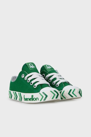 United Colors Of Benetton Sneaker Ayakkabı Unisex Çocuk Ayakkabı Bn-30635 Yeşil