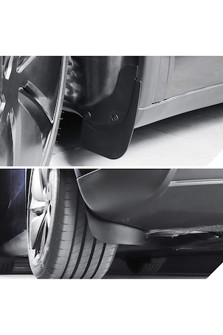 Tesla Model Y Juniper İçin Uyumlu Gizli Çamurluk Paçalık - 4 Lü Set