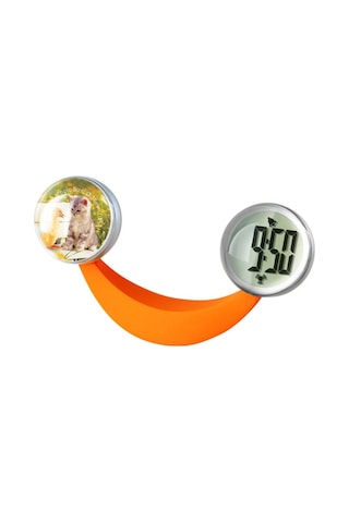 Suntek Sevimli Stiller Muz Şekli Kristal Çerçeve Çalar Saat