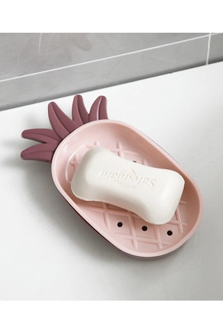 Periboia Ananas Figürlü Süzgeçli Katı Sabunluk Diğer