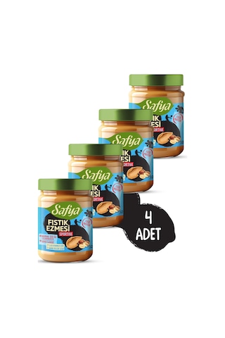 Safya Sportive Fıstık Ezmesi 320 Gr X 4 Adet