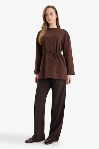 Defacto Loose Fıt Tunik F4850ax26spbn341 Kahve-bn341