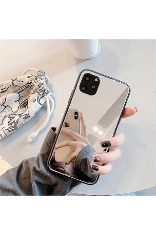 İphone 15 Aynalı Kılıf, Kadınlar Ve Kızlar İçin Deforme Olmayan Tasarımlı Aynalı Kılıf, Her Zaman Makyaj İçin Mükemmel Diğer