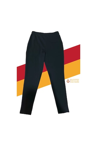 Galatasaray Lisanslı Siyah Dar Paça Eşofman Altı Siyah