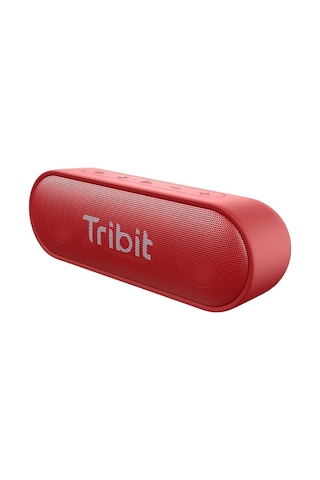 Tribit Xsound Go 2x8w 24 Saat Oynatma Süresi Ipx7 Su Geçirmez Taşınabilir Tws Bluetooth Hoparlör Kırmızı